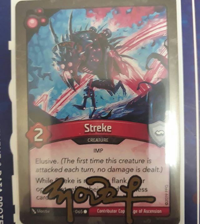 keyforge_addict's tweet image. Streke: Art by Monztre

#keyforge #aoa #streke #doublesleeves #monztre