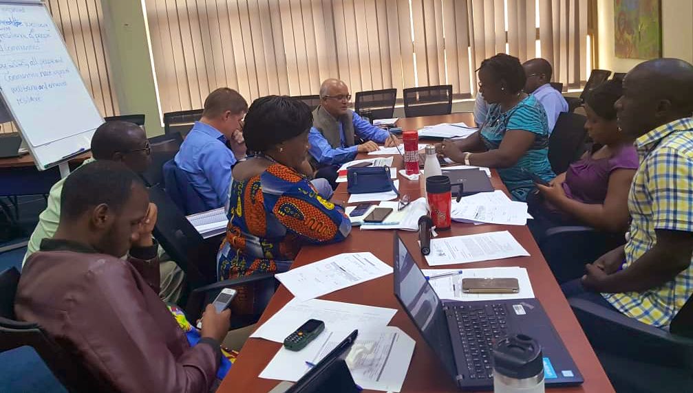 UNinUganda's tweet image. UN Uganda teams working together to develop the UNSDCF #CooperationFramework 2021-2025 outcomes to ensure that it is transformative and supports effective impelementation of the 2030 Agenda #SDGs  #LeavingnoOneBehind