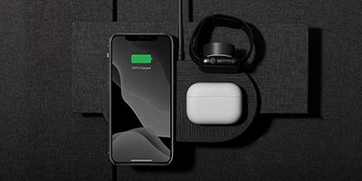 "Wireless charging is undoubtedly the future of mobile devices, offering a convenient, cord-free existence...Drop XL Wireless Charge | Watch Edition is an elegant and convenient solution for this modern day necessity." – <a href="/designmilk/">Design Milk</a>