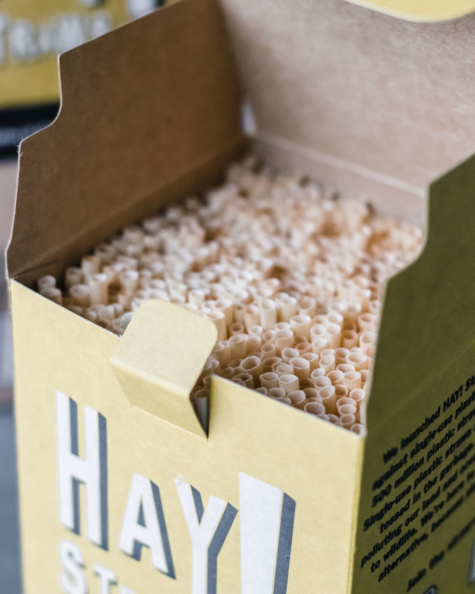 HAY! Straws tweet media