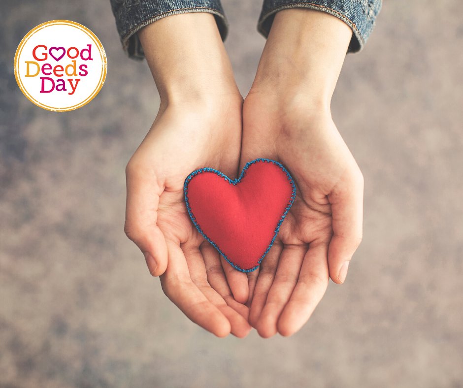 GoodDeedsDay's tweet photo. "Volunteers do not necessarily have the time; they just have the heart." -Elizabeth Andrew ❤️ ❤️ ❤️ #gooddeedsday #inspiration https://t.co/Gi6gqDTXTI