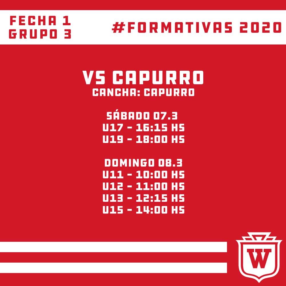 cawelcomeuy's tweet photo. Hoy comienza un nuevo torneo de formativas, y con él, la alegría para todos nuestros chicos de volver a ponerse la camiseta del Club y salir a defenderla.
A divertirse, a seguir aprendiendo, y creciendo entre amigos!
Vamos chicos!
#WelcomeFormativas2020🇦🇹 https://t.co/bbfri4iZ71