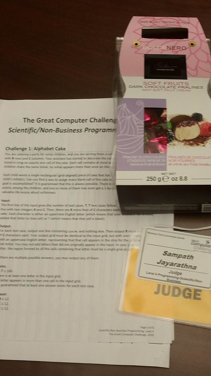 OpenMaze's tweet photo. @jain_ODU @ODU @oducs @JavonSun Another successful Great Computer Challenge @odu. Our @oducs judges are hard at work! Free fancy chocolates for volunteers! win-win @jain_ODU @JavonSun @WebSciDL @ODUSCI #GreatComputerChallenge https://t.co/OB2WmhdkM8