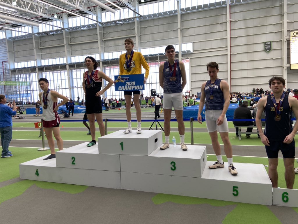 Section6TF's tweet image. Frontier’s Joshua Peron is a NYSPHSAA Champion