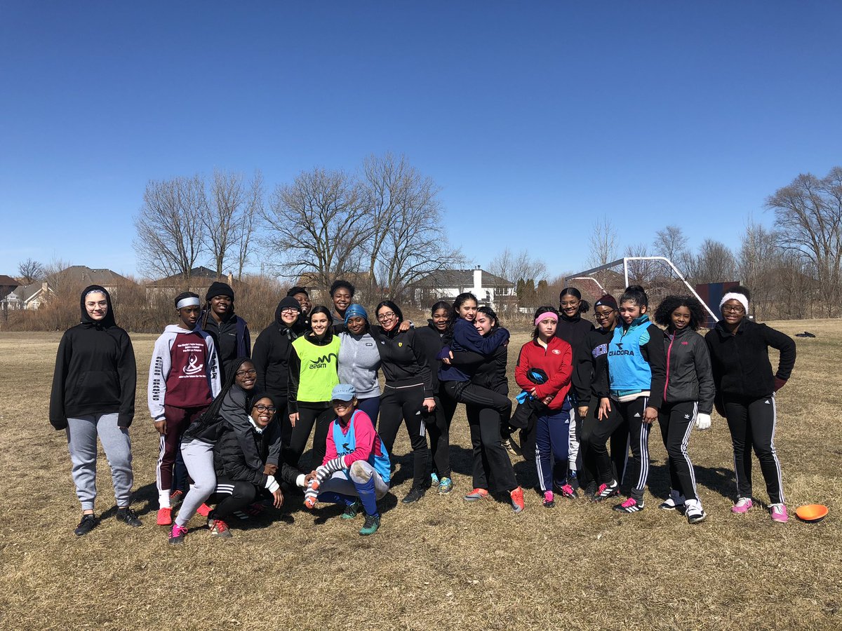 Nothing better than playing soccer on a Saturday! Proud of our girls for their hard work and passion today! #richinstudentsuccess