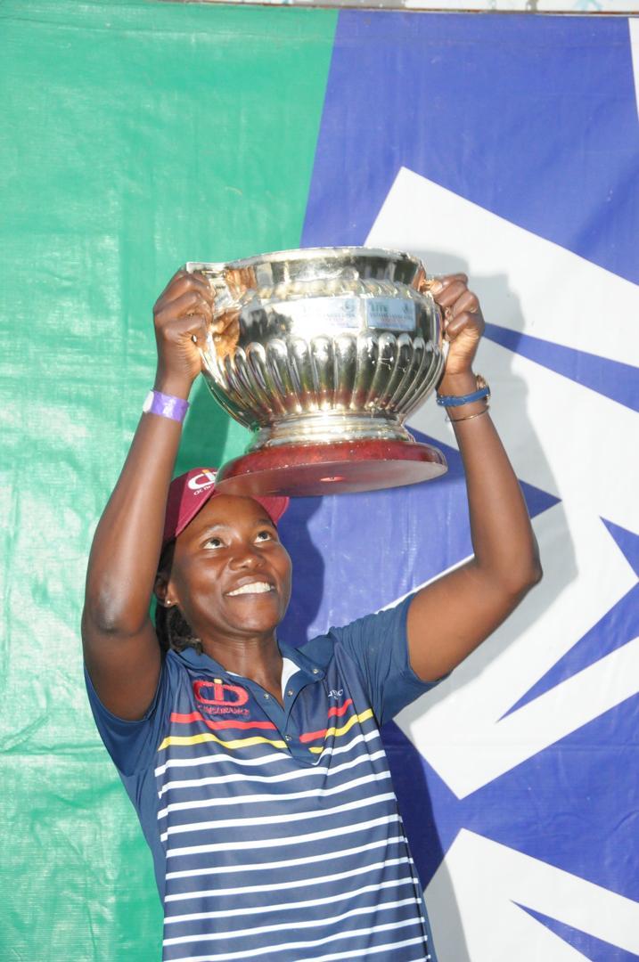 Aisha_Nas_'s tweet photo. Golfer Irene Nakalembe carded rounds of 74 and 73 for an aggregate 5-over 147 gross to secure yet another #EntebbeLadiesOpen20 crown!
Jajja @bkyeyune omwana edaggala lyakozze.π
#UnlockExtraCold https://t.co/GRwRxVC8JD