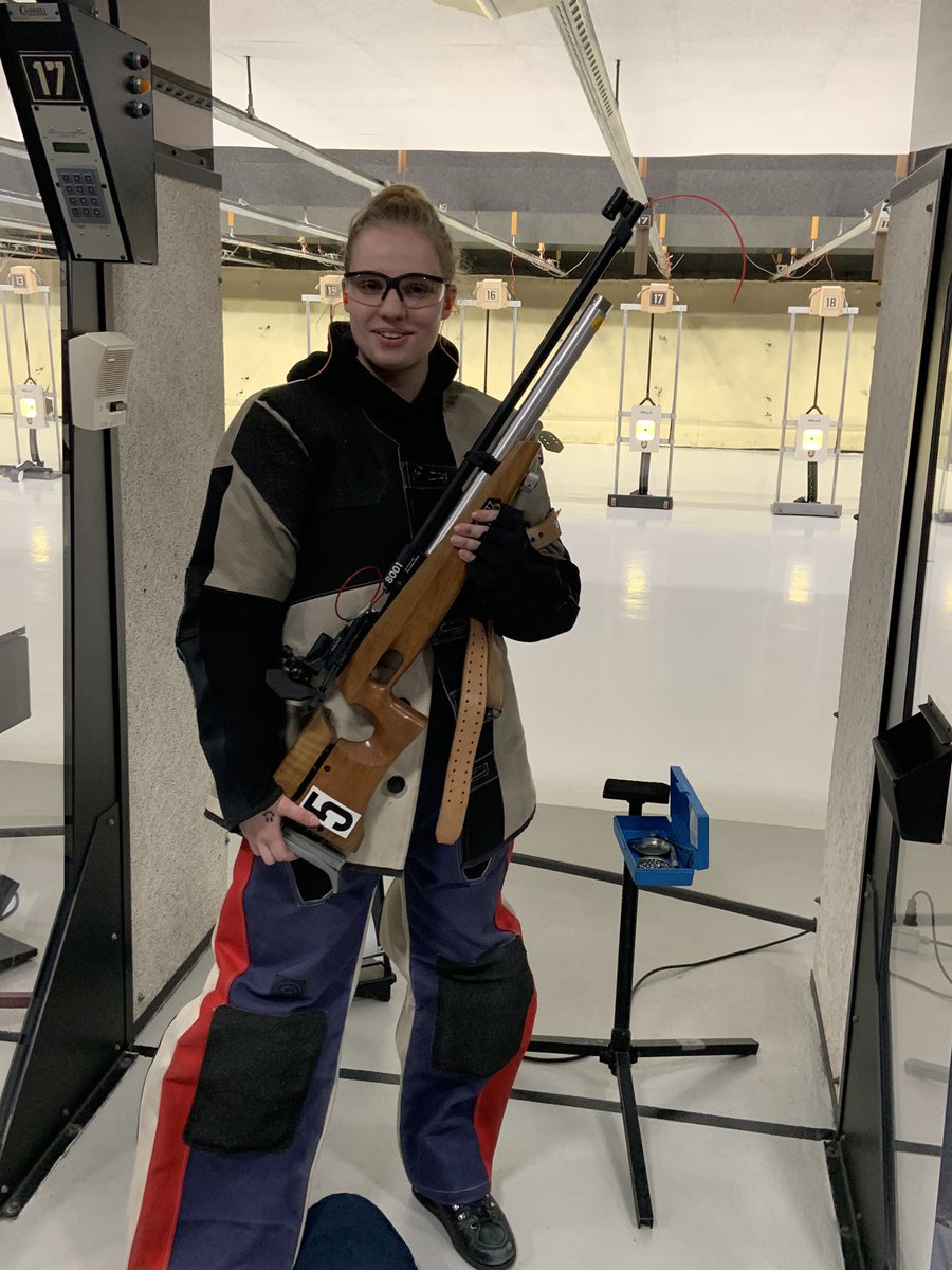 Lancaster_Rifle's tweet photo. Riflery State Championship at Westpoint Academcy. Kelly Setter-  1st  section 6 Team offhand &amp; Team 3P, 3P 2nd offhand, 3p 3nd kneeling, 30 shot 3rd overall, 3p aggregate 3rd overall. Was a Legendary career!! https://t.co/tJSYvcmMG4