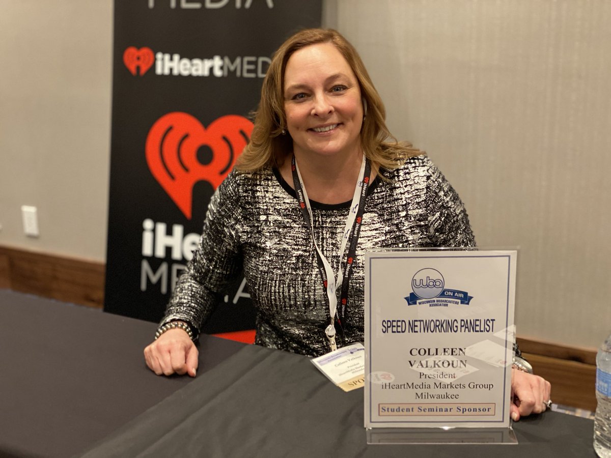 ColleenValkoun's tweet photo. UW students from across the State learning from professionals in Broadcasting @WIBroadcasters Student Seminar #iHeartRadio #iheartlife https://t.co/WUXF5dR1jj