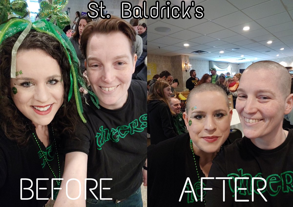 debage01's tweet photo. #BraveTheShave #Baldricks https://t.co/BQtM2fEyrb
