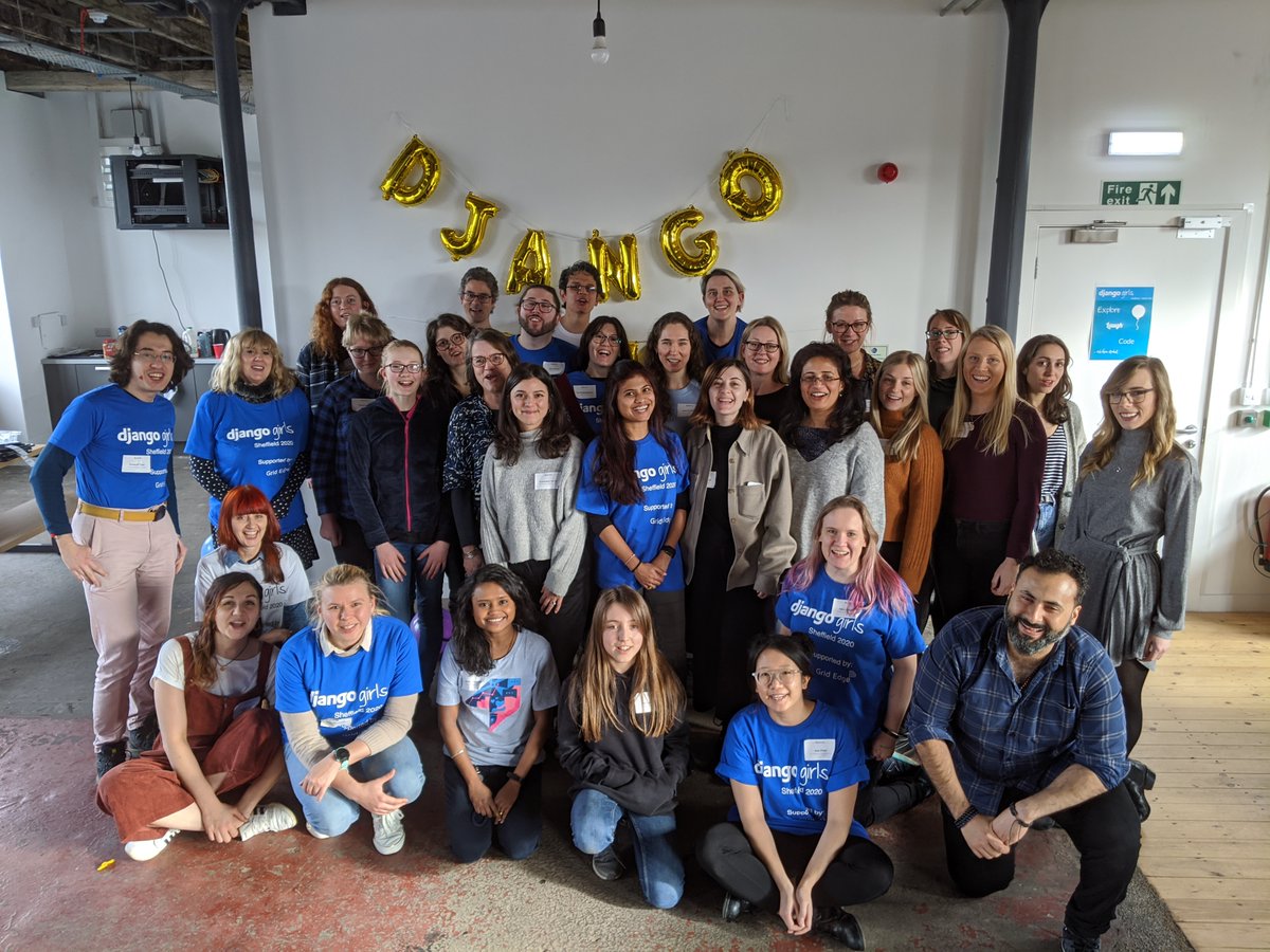 We had so much fun today at the Django Girls Sheffield 2020 workshop! Thanks to everyone who made this happen specially our sponsors <a href="/pendoio/">pendo.io</a> <a href="/GridEdgeLtd/">Grid Edge</a> <a href="/stickermule/">Sticker Mule</a>  and all our coaches! 💕😊🌟🦄🙌❤️ <a href="/djangogirls/">Django Girls</a> <a href="/djangogirlsbrum/">Django Girls Birmingham</a> <a href="/djangogirlsshef/">Django Sheffield</a>