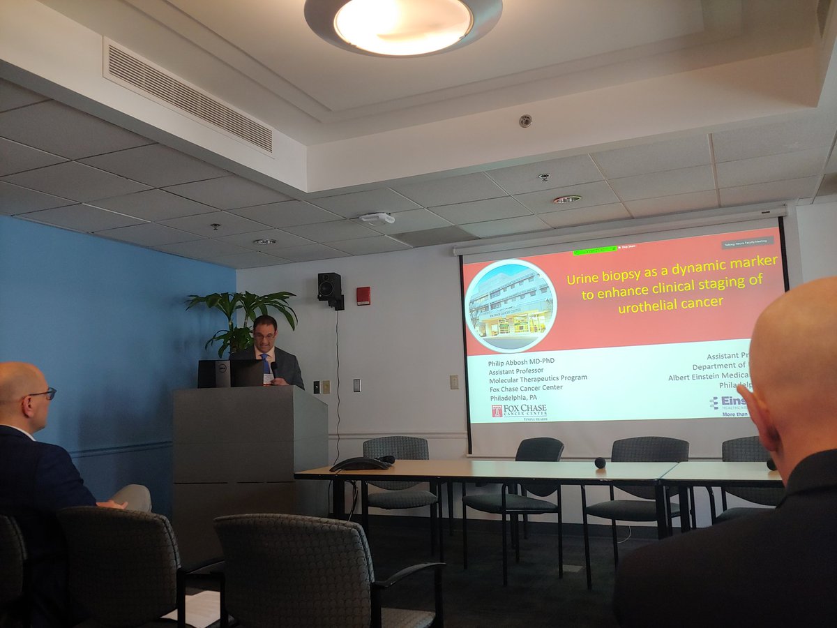 Fantastic talk by Phil on urinary biomarkers
