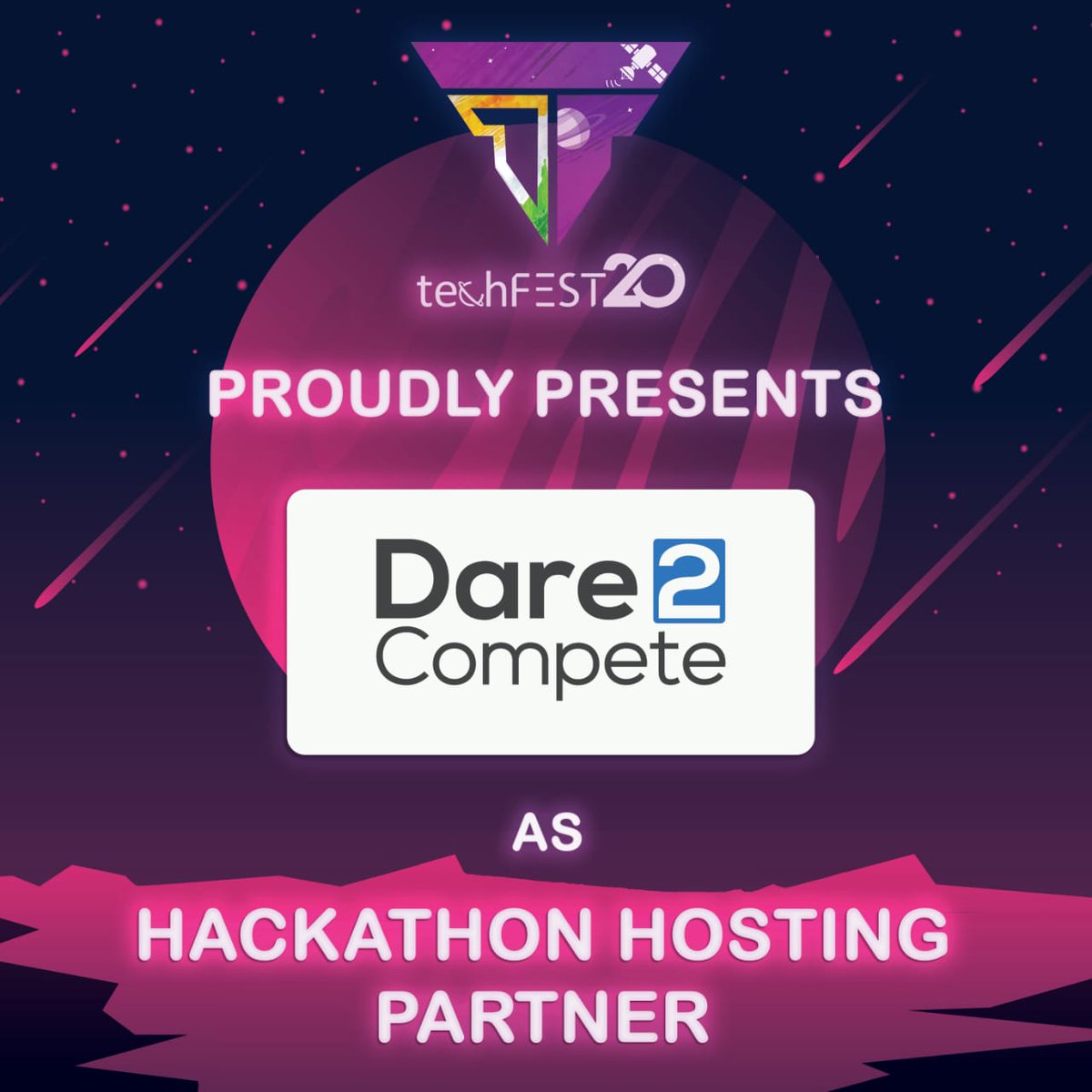 techfestsliet's tweet photo. Presenting our sponsors for techFEST'20 ✨
@Dare2Compete
#techfestsliet #techFEST20 #sliet #Dare2Compete #slietlongowal #sponsorship #sponsors #technicalfest #innovation #students #university #india #partnersuccess https://t.co/uXJCOSZ24y