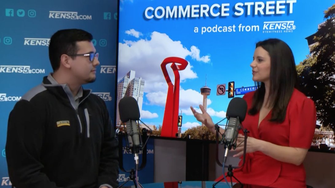 StMUesports's tweet photo. Thanks @ericazucco & @KENS5 for having us on #CommerceStreet to talk #esports! 🎮
🎥 https://t.co/uPaINC7WrF https://t.co/IMUdZQWnen