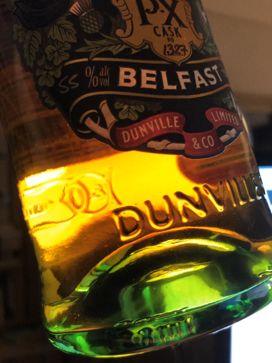 Label design facelift for the original #Belfast giant - the new cask strength black rose edition from <a href="/DunvilleWhiskey/">Dunville's Irish Whiskey</a>