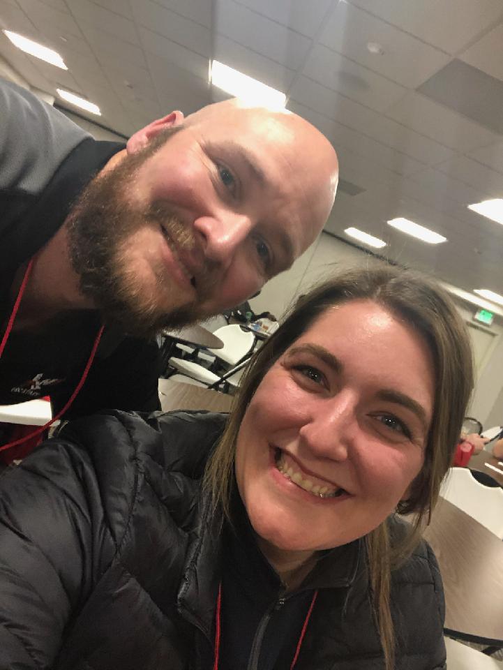 Morgan from @specialolympics Washington joins us all weekend for unified games <a href="/SportsinSpokane/">Spokane Sports</a> <a href="/NIRSAChamp6/">NIRSA Champ 6</a> #NIRSABB