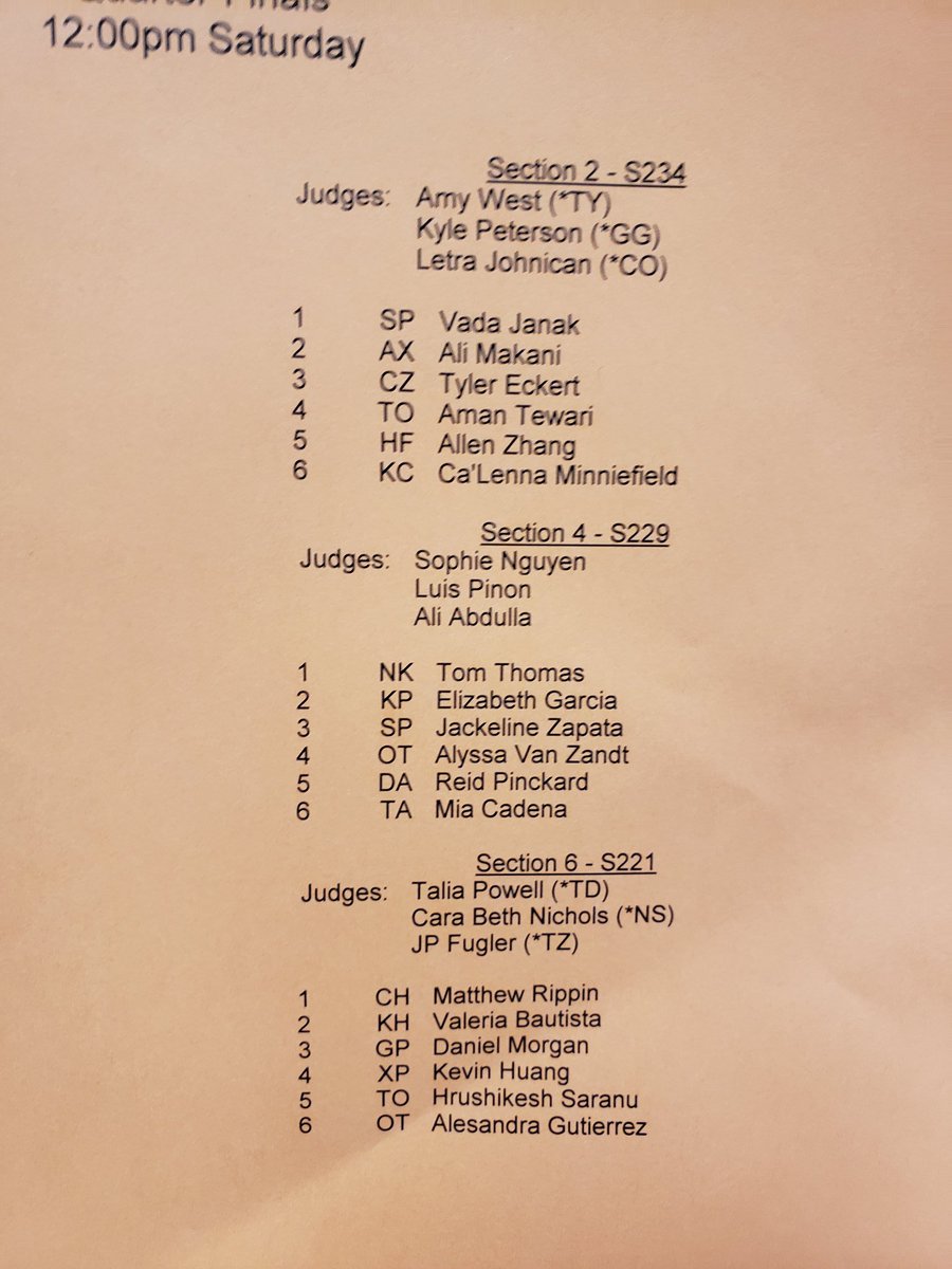 MPTXDebate's tweet photo. Congrats to Reid for breaking to quarters in Impromptu! #TFAState2020 https://t.co/p9wWv9sorL