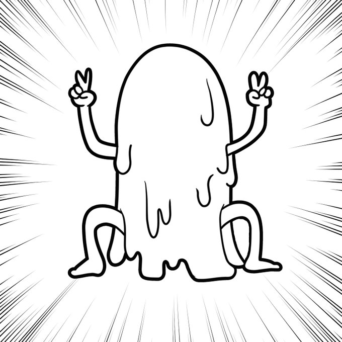 全身ぶっかけM字開脚ダブルピース 