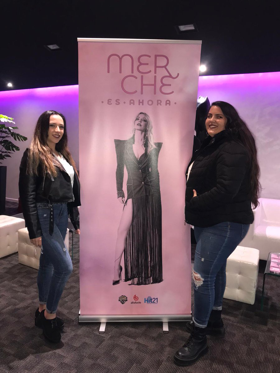 DCFMerCLaMancha's tweet photo. #GiraMercheEsAhoraMadrid Nerea Lorenzo y Andrea Hernández 😍🎤 https://t.co/puJwC4vYfZ