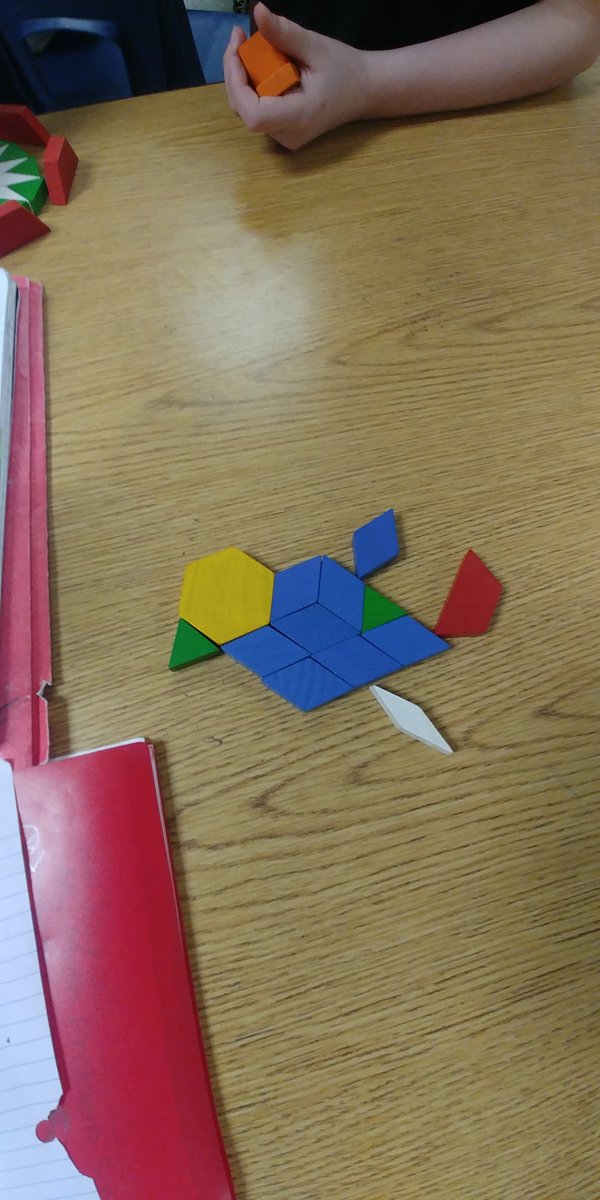 What designs can you create with polygon-shaped pattern blocks? <a href="/PriceOwls/">Price Elementary</a> 3rd graders creating works of art using polygon shapes.