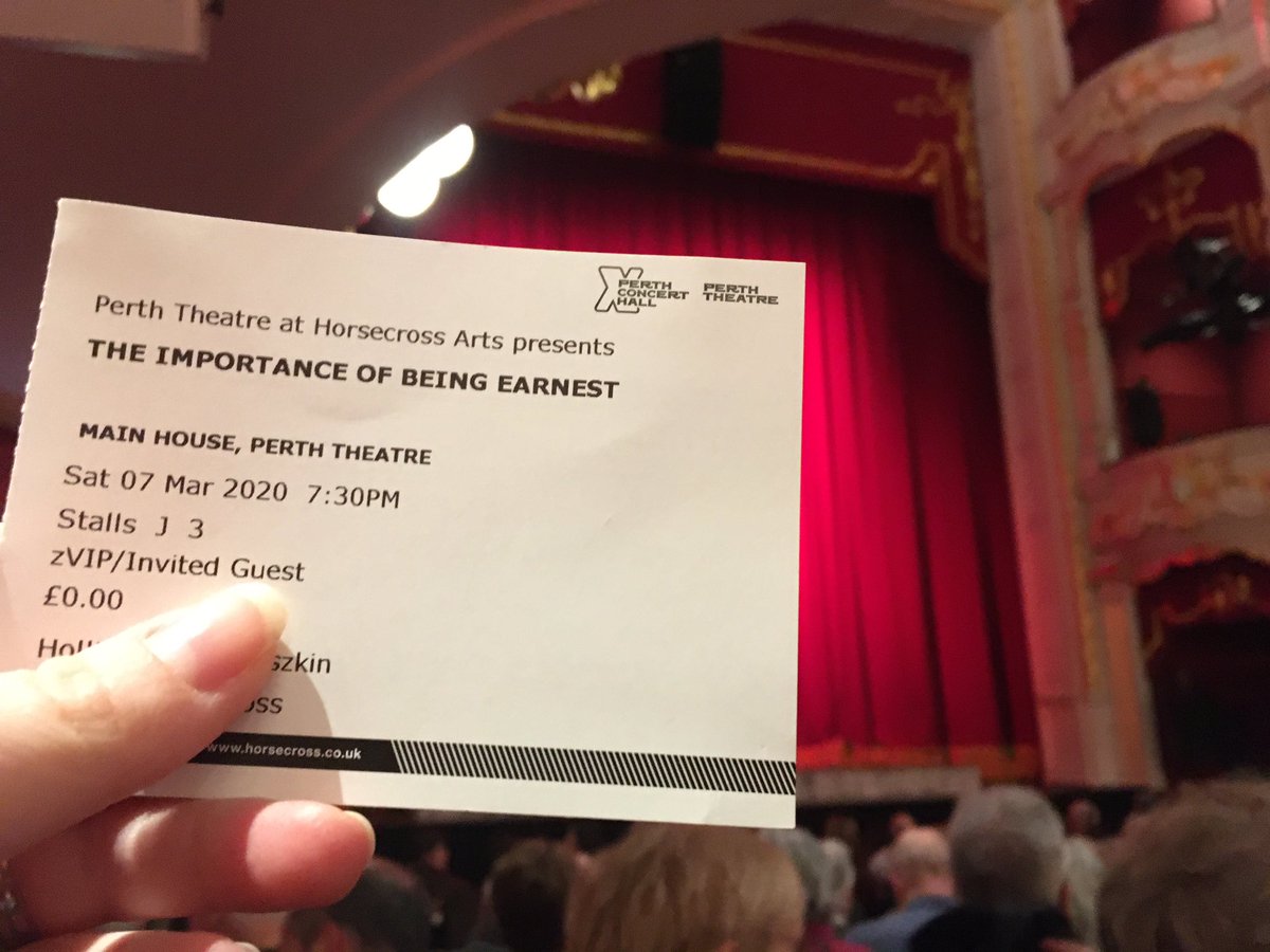 YTArtsScot's tweet photo. Looking forward to this! #EarnestPerth https://t.co/AmPhhSt3nW
