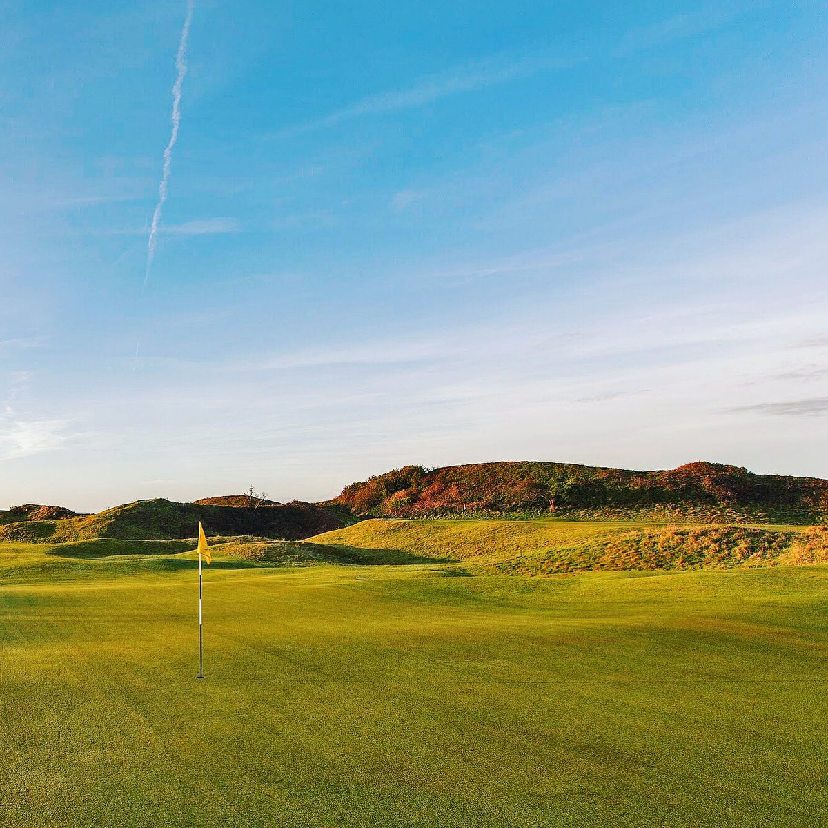BurnhamBerrow's tweet image. Championship course positively glowing ☀️⛳️ #golfcoursephotos