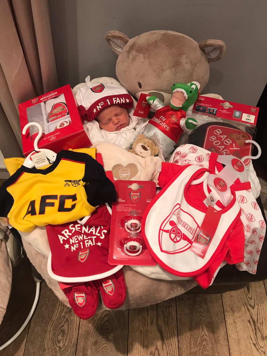 PhysioGaryLewin's tweet photo. I’m sure my new Grandson Ethan will pick which team he supports but I couldn’t help but steer him in the right direction 😂👏🏼 https://t.co/8jrrakc382