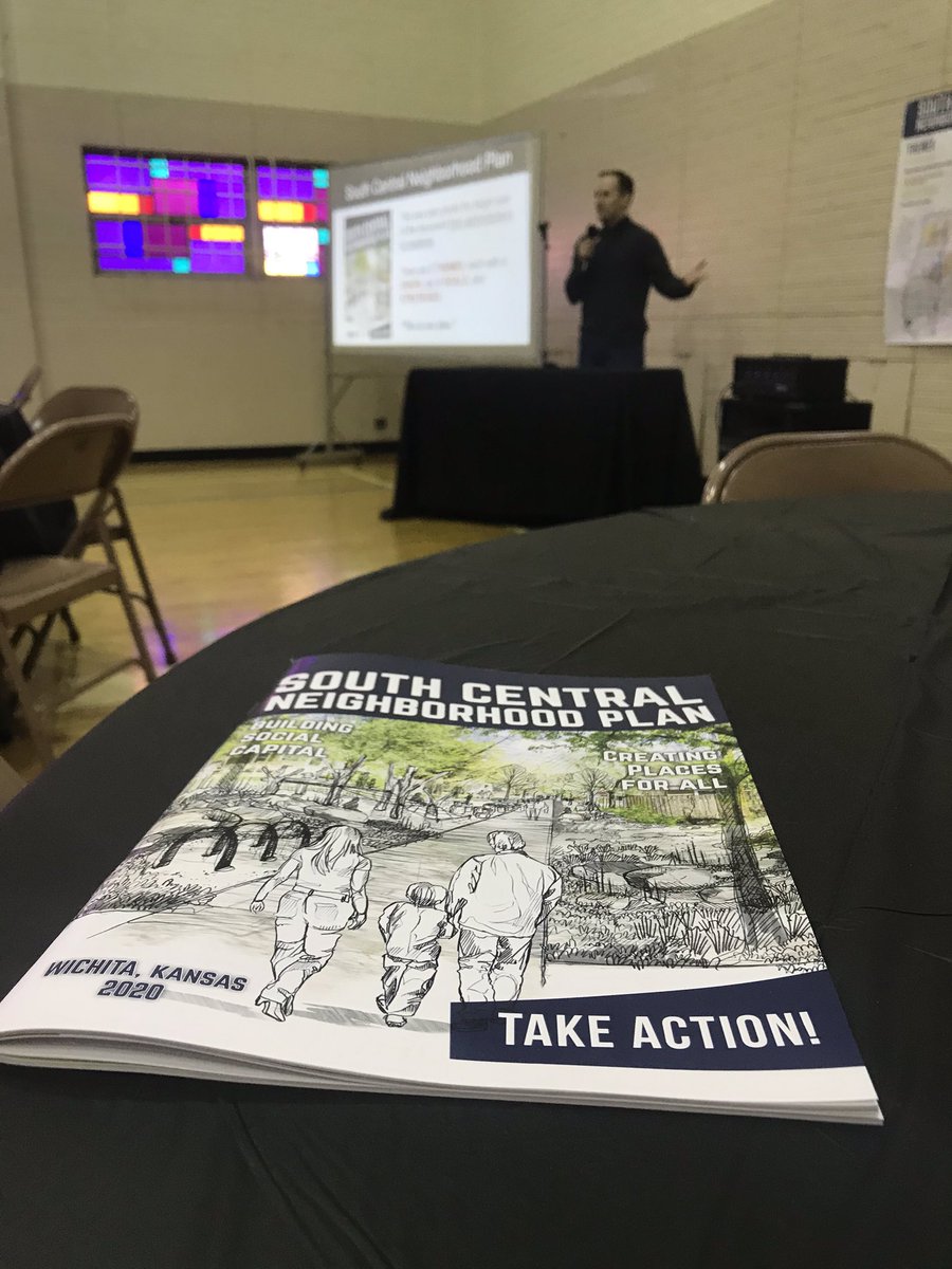 Exciting to see Mayor <a href="/BWhippleKS/">Dr. Brandon Whipple</a> support South Central’s new neighborhood plan! Congrats SoCe