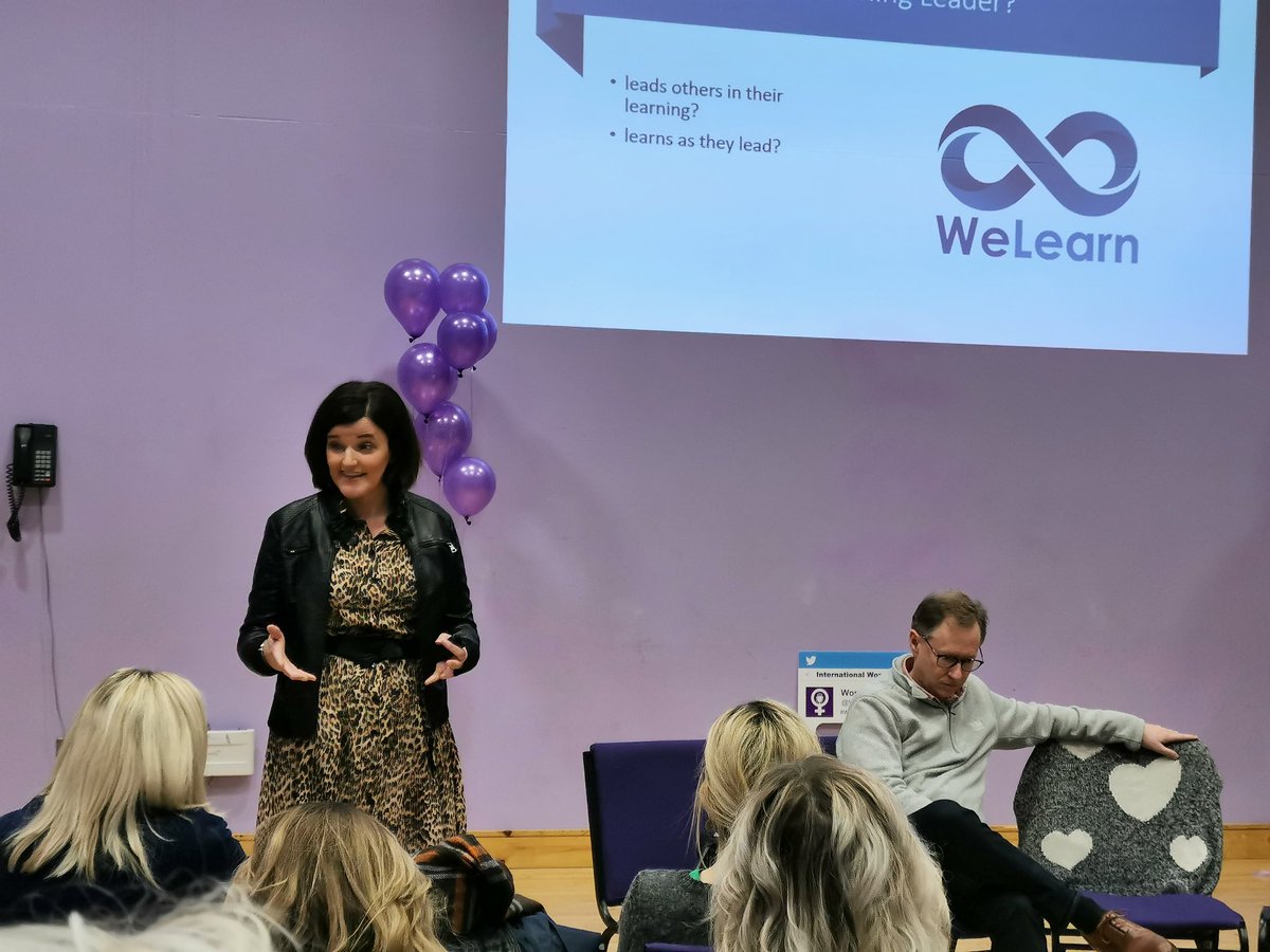 JayneAThompson's tweet photo. #Teachers have you heard yet about We Learn @NiLearn? Website launching in two weeks time. Unveiled today @WomenEdNI by @roisinmccreesh and Matthew Martin. Online journal for all teachers from all sectors and in all phases.
#WomenEd #WD20 https://t.co/uEJGRmXY65