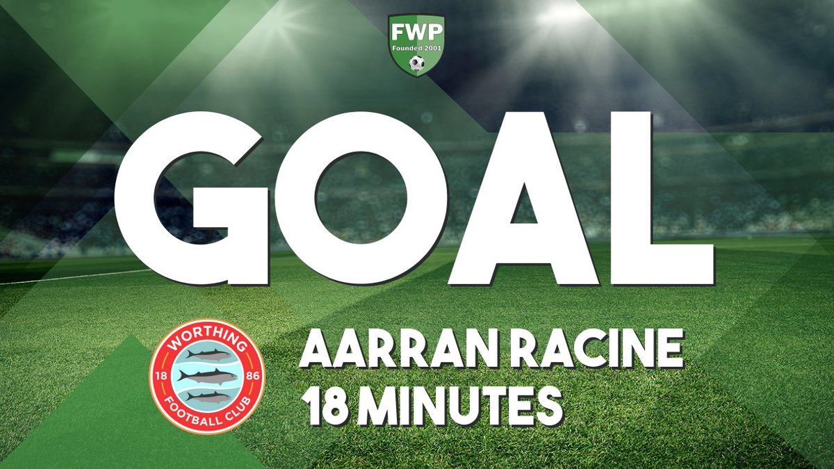 FWPWingateFchly's tweet photo. GOAL: @FWPWORTHING 1-1 @FWPWingateFchly - Aarran Racine (18') https://t.co/qdpYc2wpeu https://t.co/rd8Knv6tTN