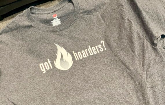 chiefjoekitchen's tweet photo. Like most #firefighters, I have a closet full of FF t-shirts. But this one is pretty cool! 🚒@jumpseatviews #HoardingFires #HeavyContent https://t.co/jrDqVgSr6C