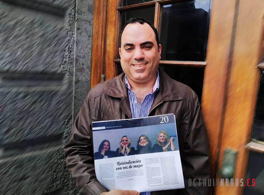 OutletForAll's tweet photo. Hoy Estamos en la Revista "con ESTILO" de La Provincia, pag. 20, Foto de Octavio Kraus

Reivindicación con voz de mujer

#AlmadeMujer #CityDockBand #LaPronvincia #Concierto #Evento #AuditorioAlfredoKraus #Auditorio #LasPalmas #GranCanaria https://t.co/5ubzr2FR58