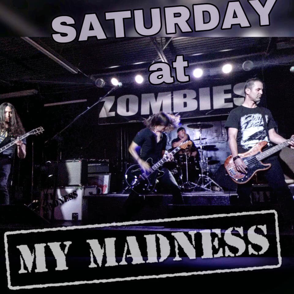 TheMyMadness's tweet photo. #TONIGHT at @ZombiesBar1!!!
Join us along with The Cadavers, War On Sunday and Eyetooth. https://t.co/X5Ok8pxD1g