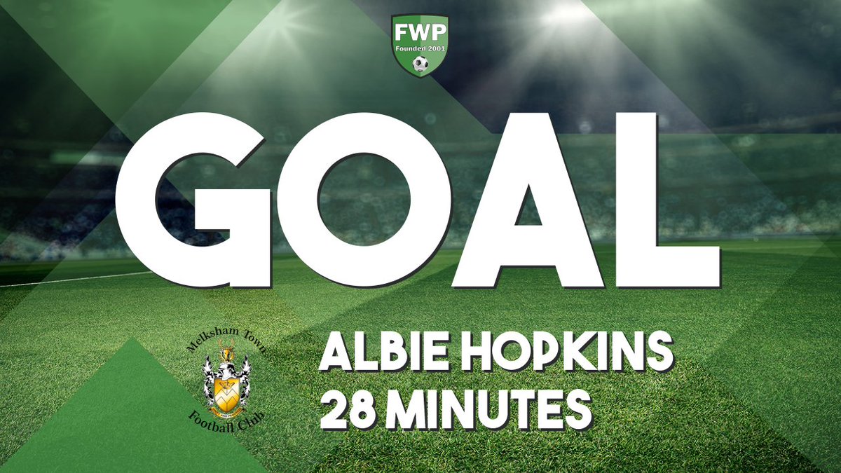 FWPBideford's tweet photo. GOAL: MELKSHAM TOWN 1-0 @FWPBideford - Albie Hopkins (28') https://t.co/4HyVWshvYT https://t.co/wzKE4Bzc7a