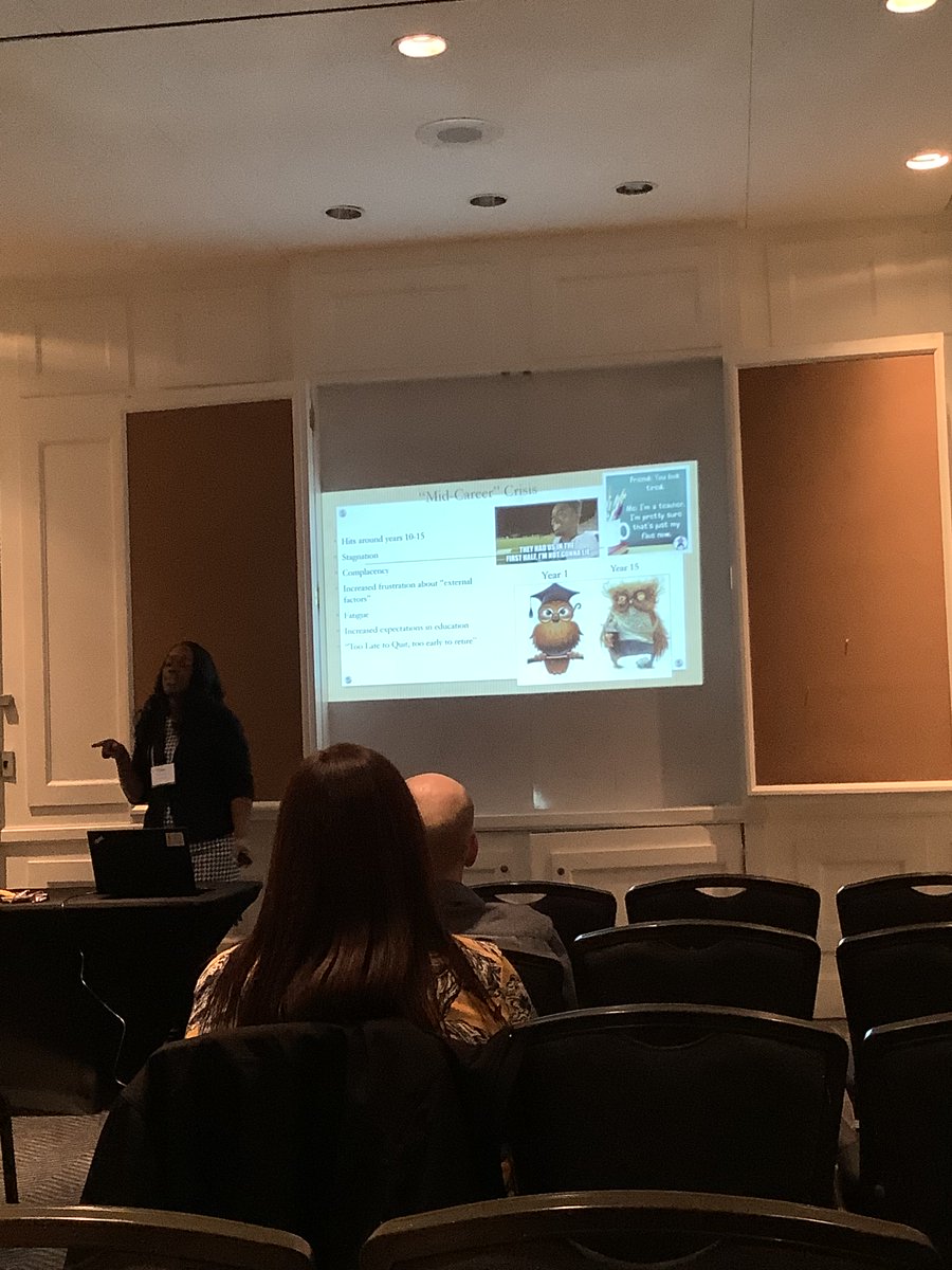 techMEWithyou's tweet photo. @EThorntonGHS killing it, talking mid-career crisis and keeping it extra real. #FLAG20 https://t.co/XzfApZoVOR