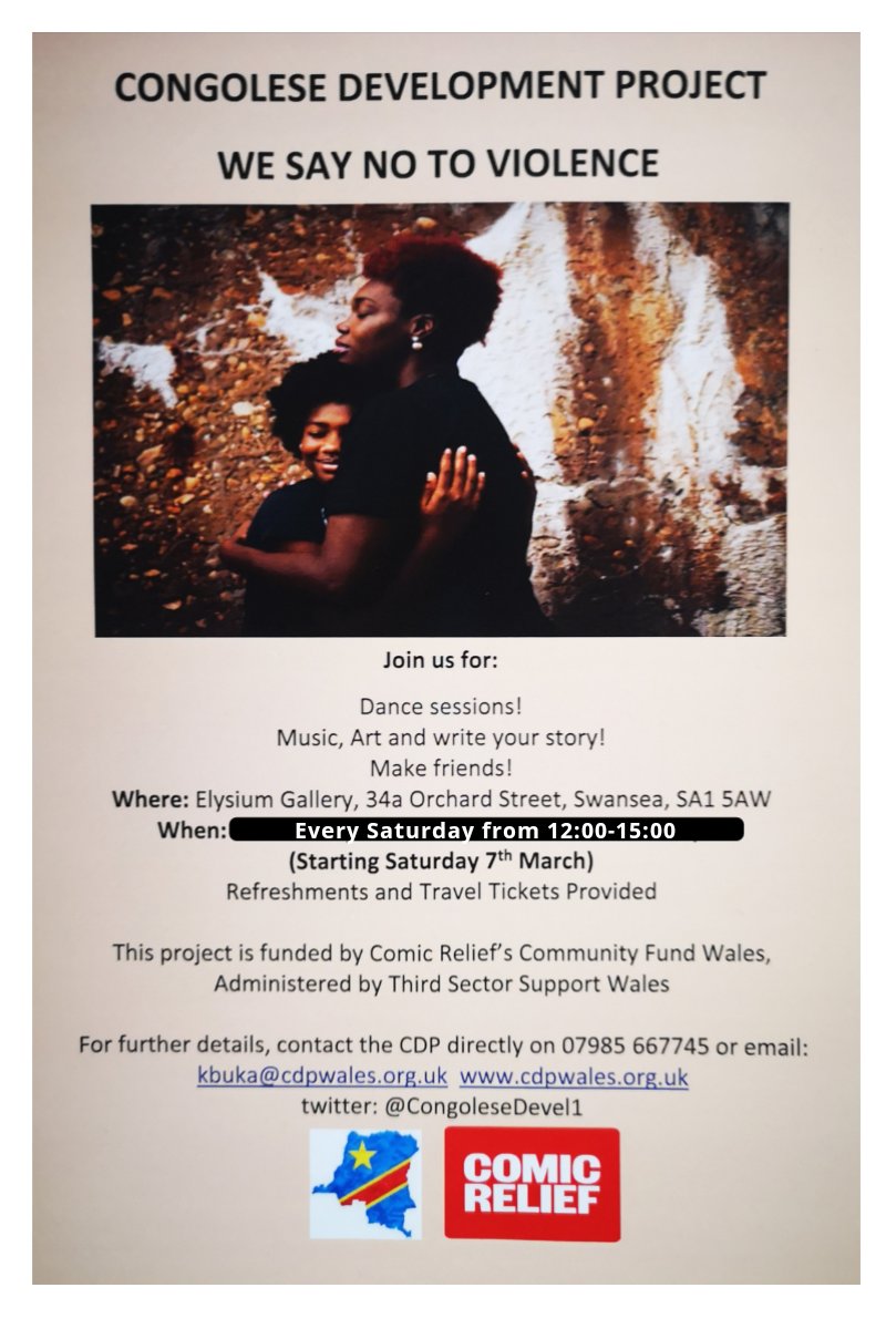 DominikaRau's tweet photo. Proud to run the new project of Congalese Development Project @CongoleseDevel1 for women and girls, working on their self-confidence and self-esteem to prevent them from violence and rise awareness, thanks to funding from @comicrelief
Fantastic first session with 15 participants. https://t.co/7ewNWejIjK