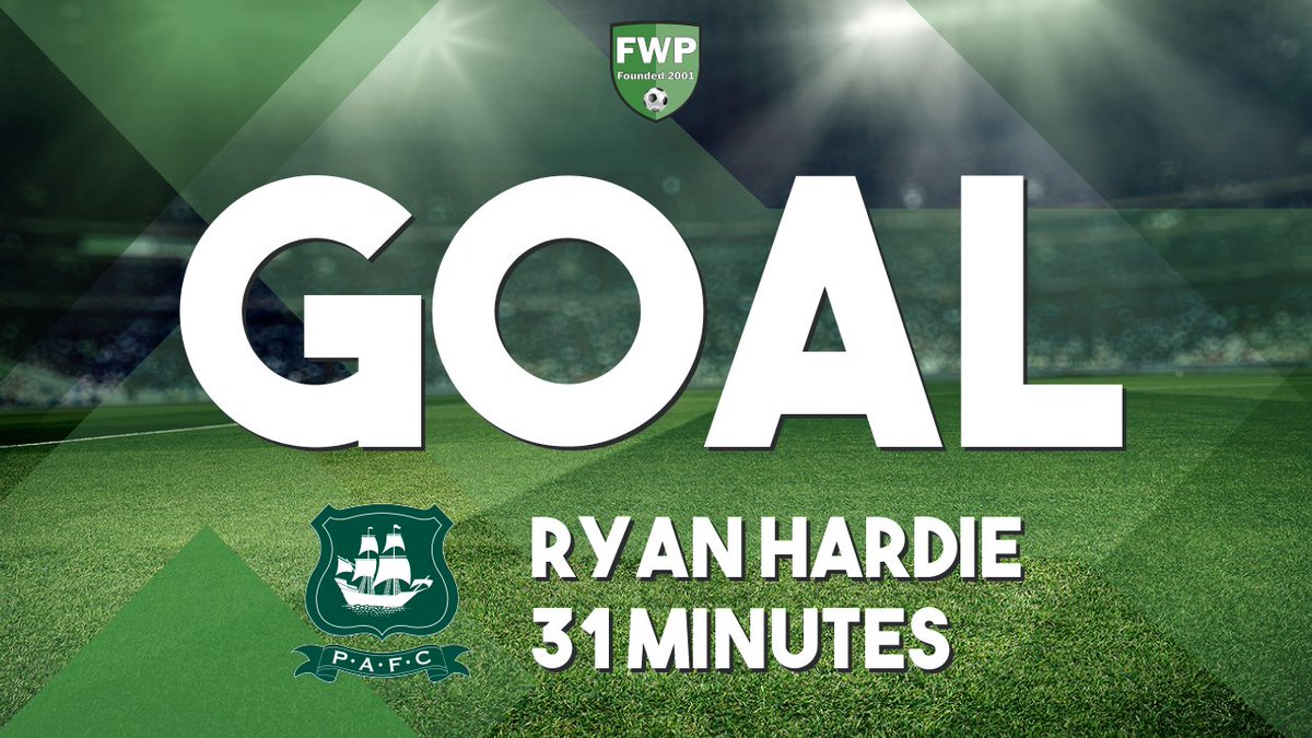 FWPMacclesfield's tweet photo. GOAL: @FWPPLYMOUTH 1-0 @FWPMacclesfield - Ryan Hardie (31') https://t.co/ySkJrJVwXA https://t.co/EHrY2S5OFW