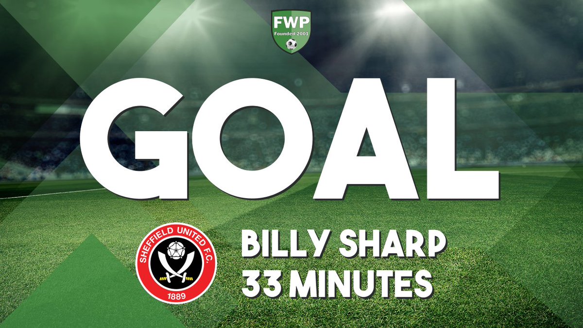 FWPSheffieldUtd's tweet photo. GOAL: @FWPSHEFFIELDUTD 1-0 @FWPNorwichCity - Billy Sharp (33') https://t.co/FC3MfENfXY https://t.co/WGvYDE3Jgy