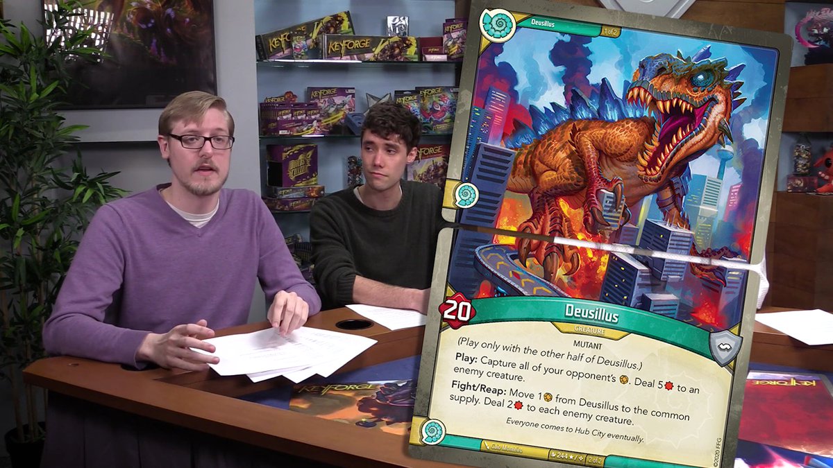 Keyforge Addict tweet media