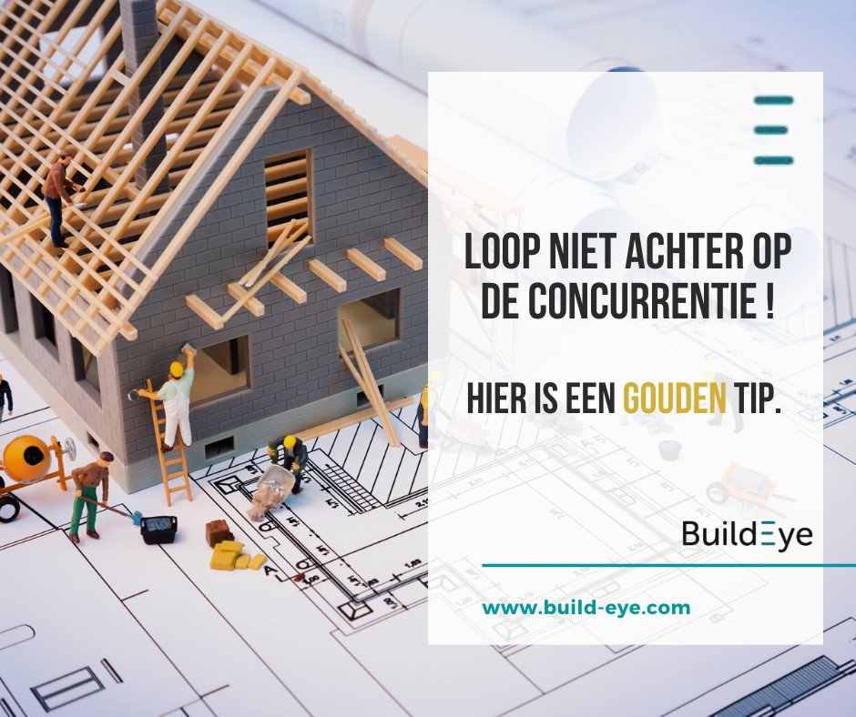 build_eye_app's tweet photo. De bouw komt handen te kort! Waarom? Lees het op https://t.co/j2GoXXSuHm (inclusief de gouden tip). https://t.co/S6mn5hgcSl