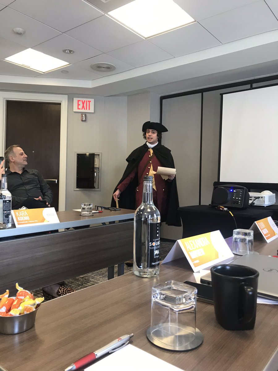 MKE_Allison's tweet photo. Day two of #IPREXELC2020 has kicked off with a bit of Boston history and inspiration from some of our partners with creative steals. https://t.co/l6NlHFznKP