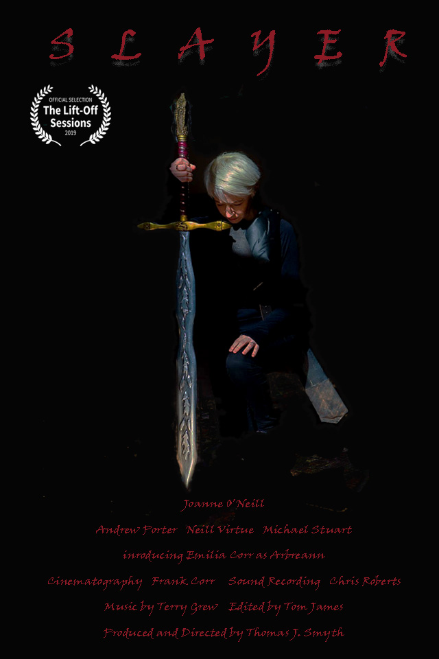 FilmDevourSFF's tweet photo. Showing #Devour32 SLAYER by @rollotomasi1964
In a mystical land, a young girl is rescued from a band of mercenaries by Ellora a hooded warrior. @BelfastFilmFes1
@BlackBoxBelfast #FILM #medevilfantasy #shortfilm #ni #belfast #filmfestival #supportlocaltalent https://t.co/01w4h6sfjC