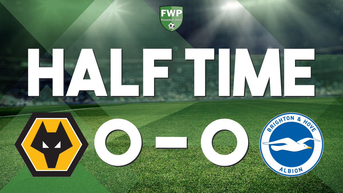 FWPWolves's tweet photo. HALF-TIME: @FWPWolves 0-0 @FWPBrighton https://t.co/2dpEXj8cgO https://t.co/polwIMVFUb