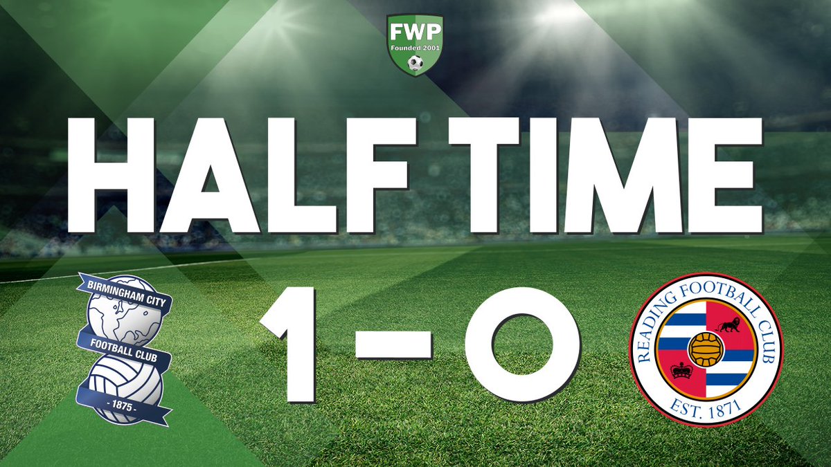 FWPReading's tweet photo. HALF-TIME: @FWPBirmingham 1-0 @FWPReading https://t.co/9N6fcG6VMH https://t.co/4I1yoWBXO1