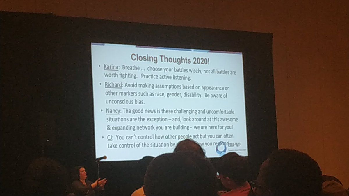 Prisaviss's tweet photo. Strategies for Human to Human Interaction #2020URMD #CRAGradCohort https://t.co/Bj6indqQA1