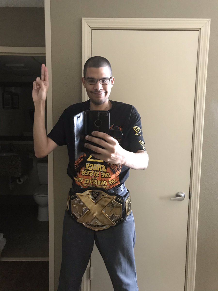 nfoster1916's tweet image. Good morning everybody. Have a wonderful and blessed day. I know I will and that... is Undisputed. BAY BAY! #nxtroadtrip