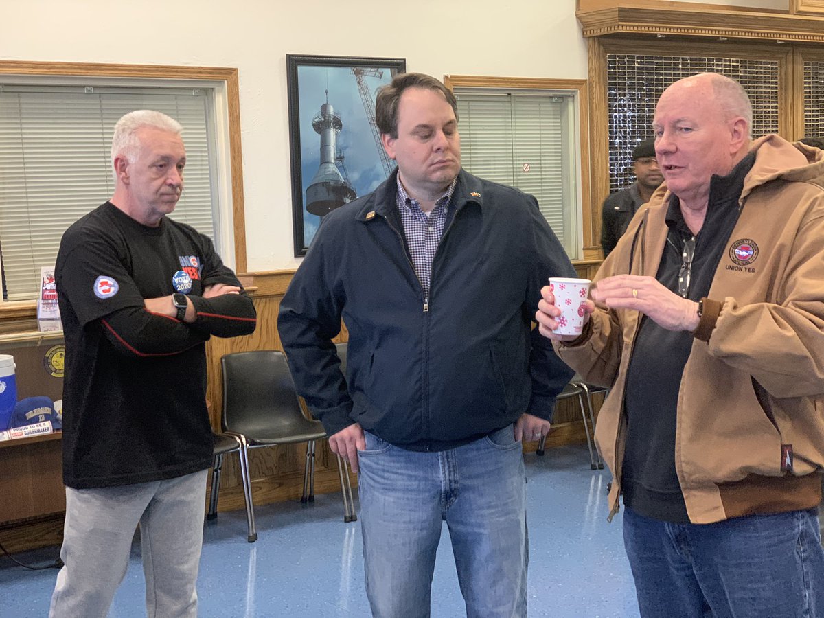 PaAFL_CIO's tweet photo. We are so proud to support Howard Hayes in the 18th State House District! We need to elect more union members to serve working people in PA. @RWBloomingdale #Path2Power https://t.co/kgkIcsgLgJ