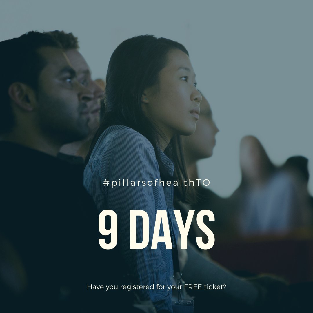 pillarsofhealth's tweet photo. Staying [In]novative is only 9 days away! If you are a current/aspiring member of the community with a passion for advancing Canadian #innovation in health &amp; life sciences, join us for our 7th #pillarsofhealthTO. 

Register for free at https://t.co/U4K6gwFbv5

#healthinnovation https://t.co/WP5X5b9EjG