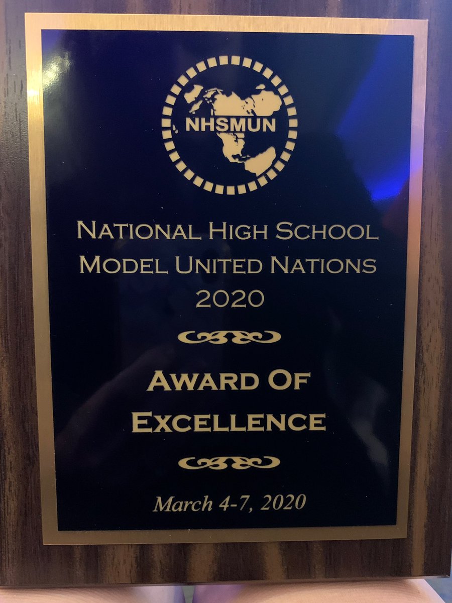Congrats to the Bay Shore Model UN team for earning 2nd Place at the National High School Model UN conference!  Well done! <a href="/BayShoreHS/">Bay Shore HS</a> <a href="/BayShoreSchools/">Bay Shore Schools</a> #DreamLeadAchieve