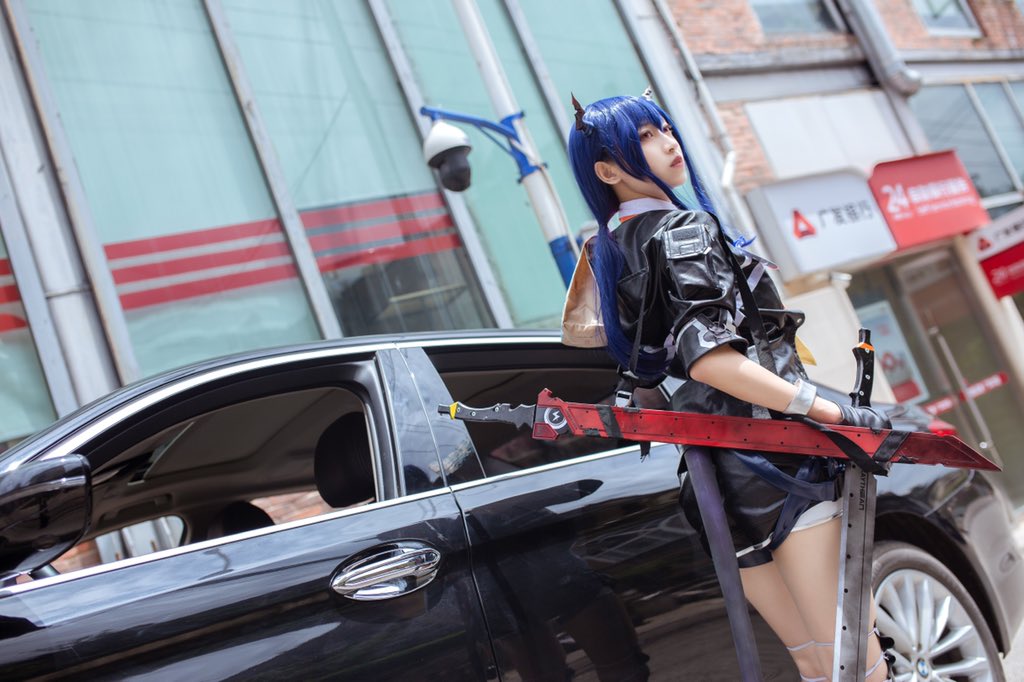 beibei_miya's tweet photo. #明日方舟 #cosplay
“为什么一直看着我，你的工作呢？”
陈：北北miya
摄影：为娘清仇 https://t.co/WMKHFT0Hw5