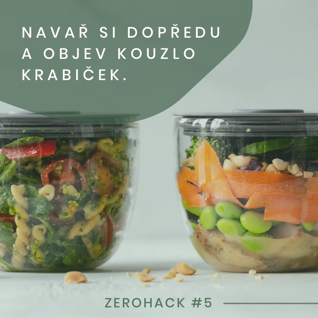 Že to není žádné kouzlo? Z takové krabičky na jídlo se dá vytáhnout i králík. 😁🐰 #Krabickujeme #Udrzitelnost